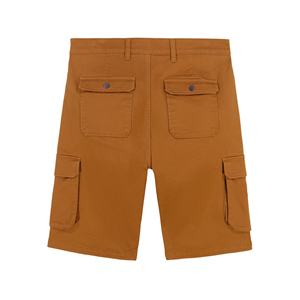 กางเกงขาสั้นคาร์โก้ลำลองสำหรับผู้ชายใส่ในฤดูร้อนกางเกงสไตล์ฮิปฮอปผ้าฝ้ายใส่ได้หลายกระเป๋าทรงแบ็กกี้เข้ารูป - Product Image 5