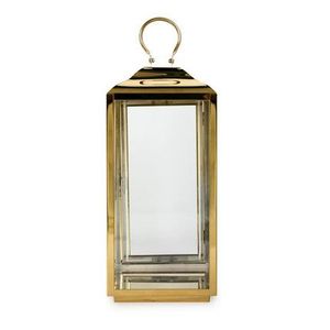 Linterna de latón de estilo antiguo, perfecta para crear un ambiente cálido y acogedor en la sala de estar, patio o decoración de jardín - Product Image 4