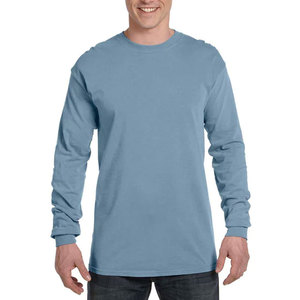 Nouvelle vente bleu clair hommes couleurs personnalisées blanc uni à personnaliser ou artisanat hiver tissu 2023 sweat pour hommes - Product Image 2