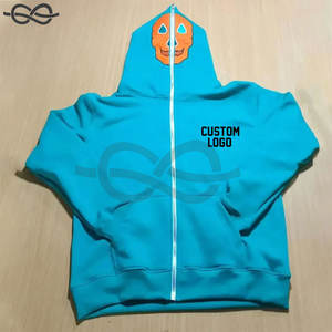 Conjunto de chándal de alta calidad premium para correr Ropa informal Logotipo personalizado Tech Fleece Zip Hoodie Flared Stack Pantalones de chándal con estilo - Product Image 3