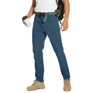 Recién llegado, pantalones de senderismo para hombres, pantalones transpirables impermeables, pantalones de carga para exteriores, múltiples bolsillos - Product Image 1