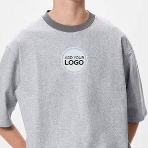 Mens Oversized T Shirt Streetwear Shirts Oversized <b>Colour</b> <b>Block</b> T-Shirt (Ringer) Oversized Men's AIRism Cotton Ringer T Shirt - Product Image 1