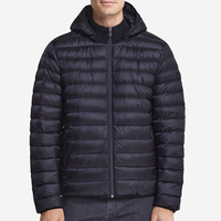 Veste matelassée décontractée de haute qualité, chaude, imperméable, respirante, coupe régulière, fermeture éclair sur le devant, pour l'hiver, veste d'extérieur unisexe