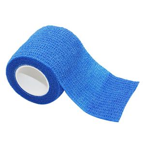 Sports Hook Grip Thumb Finger 10cm 5cm Non-woven Vet Elastic Self <strong>Adhesive</strong> Vetwrap Dental Bandage Wrap Tape Roll Multipurpose - Product Image 1