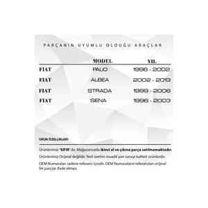 ที่บังแดดสำหรับ Fiat Palio, Albea, Siena-สีเทาอ่อน - Product Image 4
