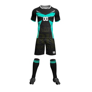 Uniformes de Fútbol Personalizados, Servicio OEM, Conjuntos de Camisetas de Fútbol con Diseño de Logotipo Personalizado, 100% Poliéster, Secado Rápido e Impermeable - Product Image 6