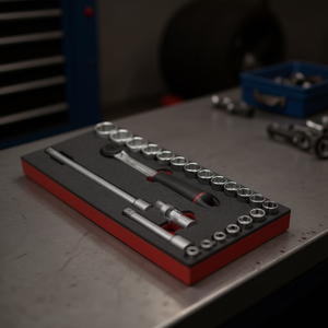 ฟาคอม 1/2'' เมตริก 6-Point Sockets โมดูลโฟม ซ็อกเก็ตเครื่องมือคุณภาพสูงสำหรับการใช้งานระดับมืออาชีพ - Product Image 3