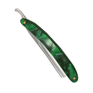 Rasoir de barbier de haute qualité poignée fantaisie manuel pliant cheveux rasage rasoirs coupe gorge rasoirs 5.5" - Product Image 4