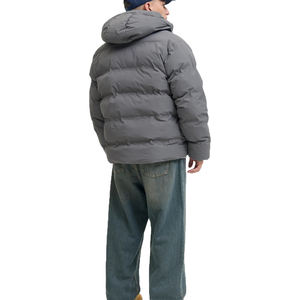 เสื้อแจ็คเก็ตพัฟเฟอร์บุขนสำหรับผู้ชาย เสื้อโค้ทกันน้ำ แฟชั่นสตรีทแวร์ บุหนา พับเก็บได้ ปรับแต่งได้ พร้อมระบบทำความร้อน - Product Image 2