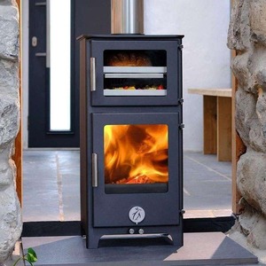 Poêle <span class=keywords><strong>à</strong></span> <span class=keywords><strong>granulés</strong></span> de bois extérieur en aluminium 5 kW, chauffage automatique autonome pour villa et usage domestique - Product Image 2