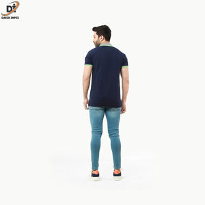 OEM Nouvelle Mode Vente en Gros d'Usine de Qualité supérieure Vêtements Respirants pour Hommes Dernière Conception Polos à Manches Courtes pour Hommes - Product Image 5