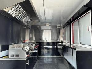 Remorque de nourriture mobile extérieure à prix d'usine Chariot de restauration rapide mobile Camion de voiture-restaurant mobile - Product Image 2