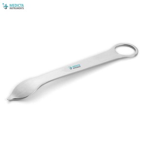 Mini Hohman 15mm lame large avec pointe étroite 120mm-Instruments orthopédiques - Product Image 3