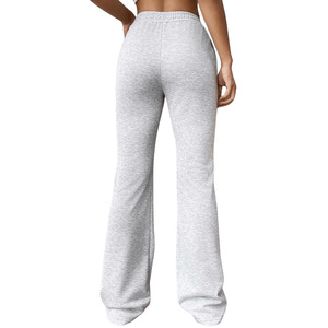 RAM Industry Heavyweight Pantalones de chándal acampanados de alta calidad Estilo casual de moda con cintura con cordón - Product Image 2