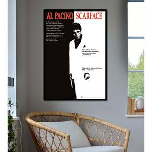 Scarface Movie Cover <b>Poster</b> for Wall Decor Made From Durable Paper - Product Image 3