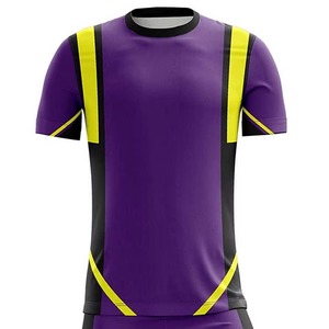 Uniformes de fútbol unisex lisos simples de color sólido, sublimación personalizada, uniformes de fútbol hechos de alta calidad - Product Image 5