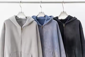 Sudadera con capucha lavada Sunfade AAAcid para hombre, Jersey informal, ropa de calle, sudadera con capucha de manga larga, prendas de vestir exteriores suaves y cómodas - Product Image 4