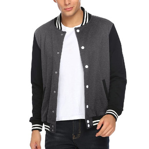 Blousons universitaires pour hommes en 100 % laine de haute qualité, col montant, pour l'hiver, personnalisables, chauffants, coupe-vent, produit tendance en promotion - Product Image 1