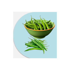 Precio barato Chilli verde congelado ideal para servicio de alimentos y mezclas de verduras congeladas - Product Image 3