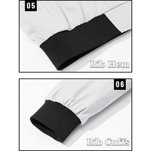Nueva gran oferta, nombre de equipo personalizado, Letterman, moda de alta calidad, bombardero de invierno para hombre, parches bordados, chaqueta Universitaria de Trabajo para hombre - Product Image 6
