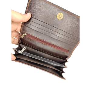 Rimza Industries กระเป๋าคลัทช์ยาวของผู้หญิงสำหรับใส่เหรียญ2025ใส่บัตรสไตล์หรูหราสำหรับผู้ใหญ่เด็กผู้หญิง - Product Image 3