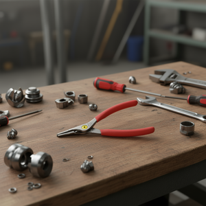 Pince à circlips à bec droit Facom - Product Image 3