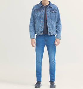 Unisex Oversized <b>Denim</b> <b>Jacket</b> with <b>Graffiti</b> Print Trendy Street Style - Product Image 3