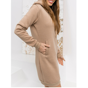 Haut court pour femmes Y2k vente en gros de haute qualité vierge personnalisée en coton lourd mode dames pull-over Slim Fit Hip Hop sweats à capuche pour femmes - Product Image 4