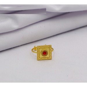 High Quality Arabic Natural Wholesale Gold Plated Finger <b>Rings</b> for Women <b>Adjustable</b> <b>Rings</b> Wedding Jewellery Dubai Hot Sale <b>Rings</b> - Product Image 4