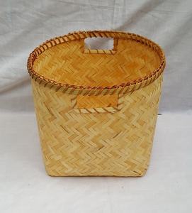 Rangement et organisation de la maison paniers en bambou panier en bambou naturel artisanal pour le rangement et la décoration de la maison et de la cuisine du Vietnam - Product Image 6