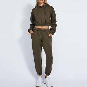 ชุดวอร์มแฟชั่นสำหรับผู้หญิงชุดวอร์มสำหรับใส่วิ่ง - Product Image 1