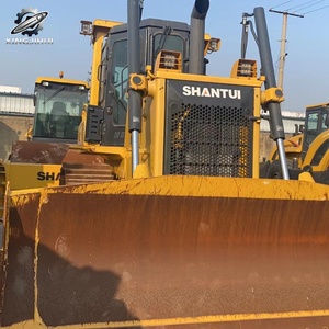 Bulldozer sur chenilles d'occasion Shantui SD16 17 tonnes, capacité de la benne de 4,8 m³, marque chinoise d'origine, bulldozer moyen, faible nombre d'heures, certifié CE - Product Image 6