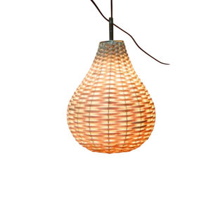 Lampe suspendue décorative au design unique, lampe suspendue en rotin, parfaite pour la cuisine, la salle à manger, lampe décorative - Product Image 5