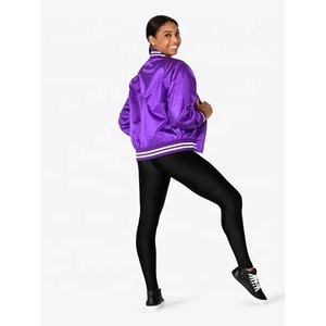 Reasonable Price Best Design Women Satin Quilted Varsity <b>Jacket</b> Best Selling Custom Wear Eco-Friendly Heated Winter - Product Image 3