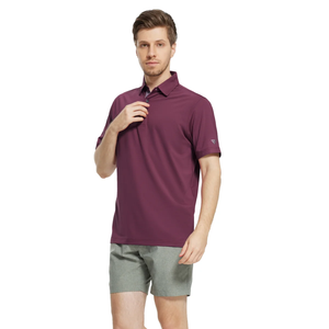 Verano Color sólido Diseño personalizado Moda Elegante All Over Printed Hombres Polos Slim Fit Polos para hombres de BD - Product Image 2