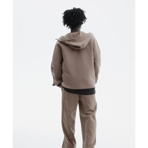 Men's Best Selling Gym Sport <b>Jogger</b> Sets Workout Casual Tracksuit Solid Loose Two Pieces Hoodie Sweatpants Breathable Yoga OEM - Product Image 3