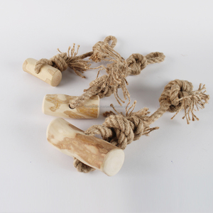 Eco Friendly Coffee Wood Knot Chewer Dog Toy Made By Vietnam Manufacturer, Durable Natural Chew For Teeth Cleaning And Training - Product Image 4
