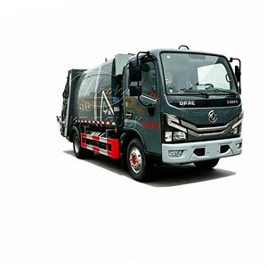 Camion compacteur de déchets léger Dongfeng Duolika D6 à prix avantageux, 4x2, diesel, avec certification CE ISO - Product Image 3