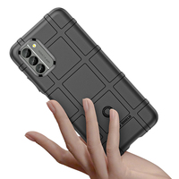 Funda Protectora Trasera Flexible con Botones Resistentes, Armadura Resistente, Color Puro, TPU a Prueba de Golpes, Compatible con Múltiples Marcas, Modelo MOF-002