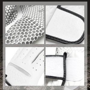 Venta al por mayor Guantes Golf Cabretta Cuero antideslizante Guante de golf Logotipo personalizado Guantes de golf Cabretta Cuero piel de oveja - Product Image 5