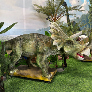 Modelo <span class=keywords><strong>de</strong></span> dinosaurio animado realista para parques temáticos, aventura interior, centros comerciales, aeropuertos, guardería, jardín <span class=keywords><strong>de</strong></span> infantes, metal - Product Image 2