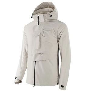 Veste de travail pour hommes, uniforme médical d'hôpital, tissu respirant et durable, manches longues, fournisseur en gros OEM ODM - Product Image 1