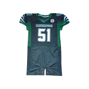 Camiseta de fútbol americano juvenil de calidad superior con bordado de sarga de aparejos, tela ligera duradera, camiseta de fútbol personalizada - Product Image 1