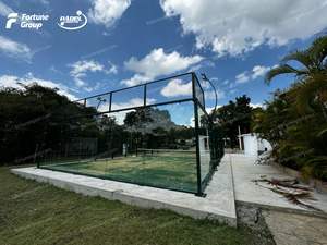 Cancha de Pádel al Aire Libre a Precio de Fábrica, Cancha de Pádel Panorámica Completa para Deportes - Product Image 3