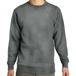 Sweat-shirt gris à col rond-Doux, chaud et confortable, parfait pour tous les jours, les sports et le travail en plein air - Product Image 2