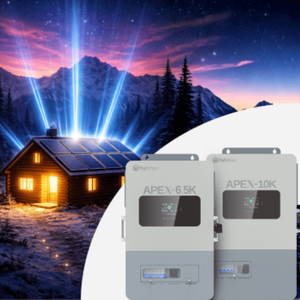อินเวอร์เตอร์ไฮบริดออฟกริด BigBattery APEX 10K |   10,000 วัตต์ 120/240 โวลต์ ระบบแยกเฟส |   ระบบ MPPT คู่ 11 กิโลวัตต์ สำหรับแผงโซลาร์เซลล์ |   48V |   UL1741 |   รับประกัน 5 ปี - Product Image 6