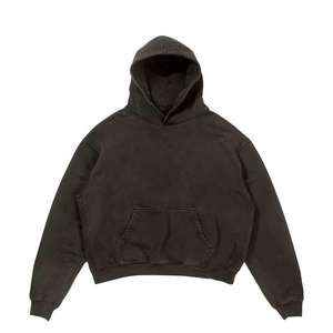 Wholesale Custom 460gsm Heavyweight Blank Men Hoodies Oversized Drop Shoulder Baggy <b>Pullover</b> <b>Jumpers</b> Bulk - Product Image 3