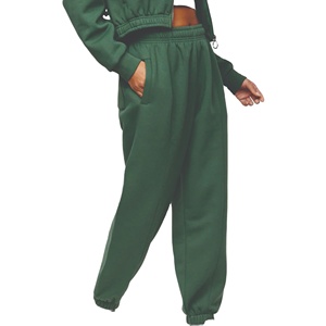 Nuevo algodón de alta calidad suelta mujeres Jogger Pantalones deportes activo Casual Streetwear pantalones de chándal para mujeres Jogger pantalones ropa de calle - Product Image 4