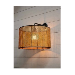 hot sale Rustic Pendant <b>Light</b> Hand Woven <b>Rope</b> Cage Basket Rattan Hanging Lamp Wicker Coastal Retro <b>Light</b> Fixtures for home - Product Image 1