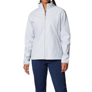 Nuevo estilo personalizado Puffer a prueba de viento diseño clásico y elegante cremallera frontal bolsillos profundos chaqueta de concha suave - Product Image 3